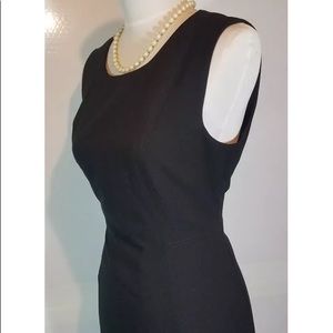 Calvin Klein sheath dress black size 8 EUC